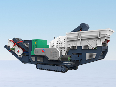 Crawler type crushing and screening machine